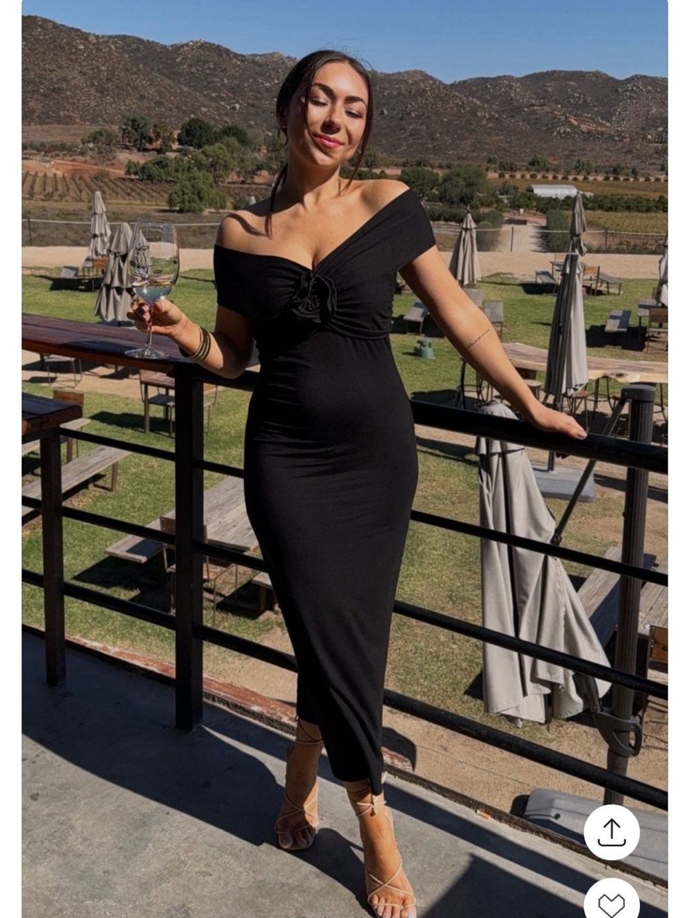 Reformation fiorello knit dress